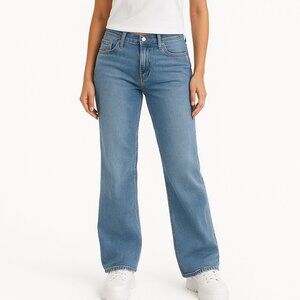 NWT Levi's Low Rise Flare Jeans 70s Light Wash 26